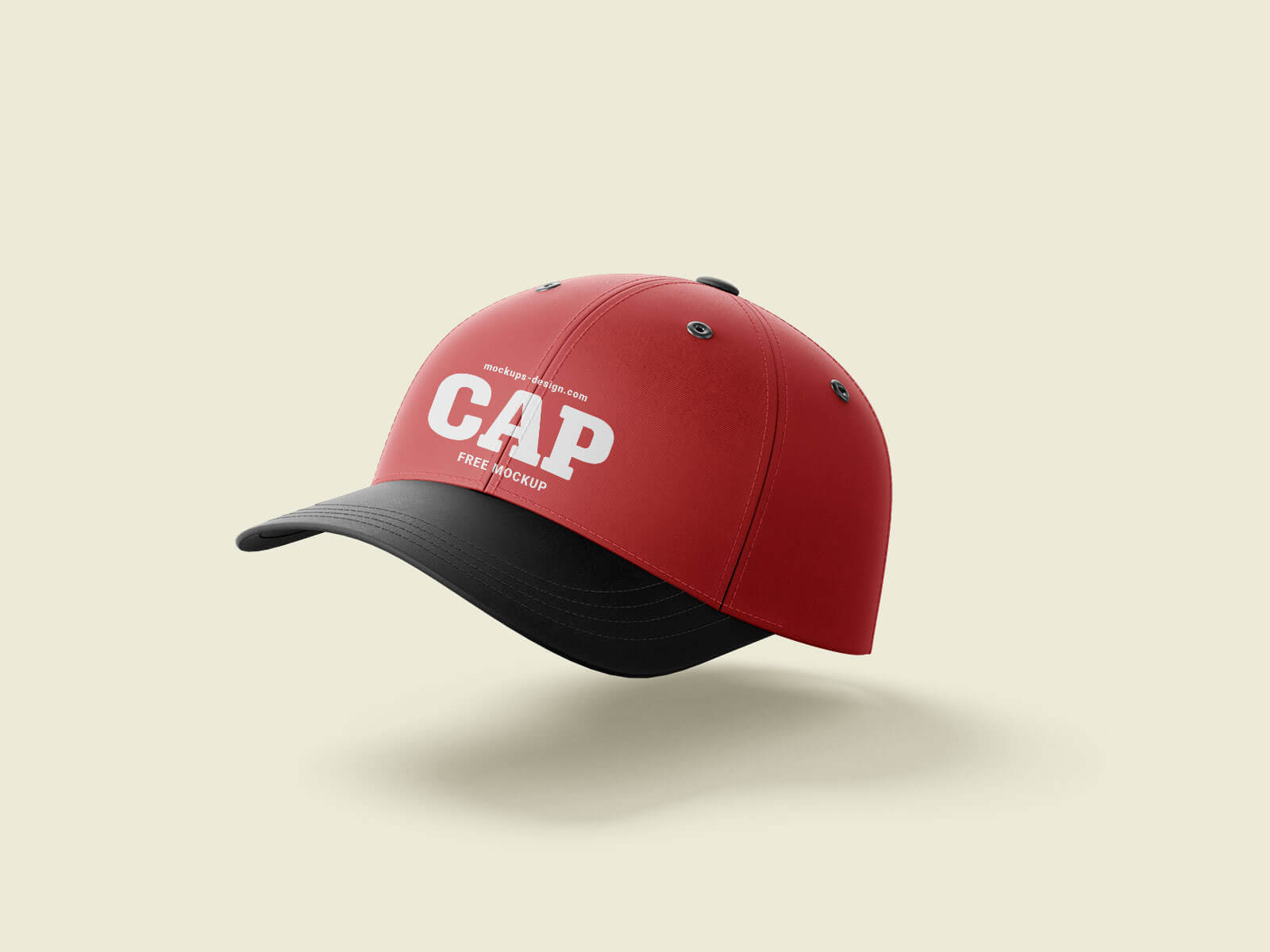 Free Snapback Baseball Cap Mockup PSD Set