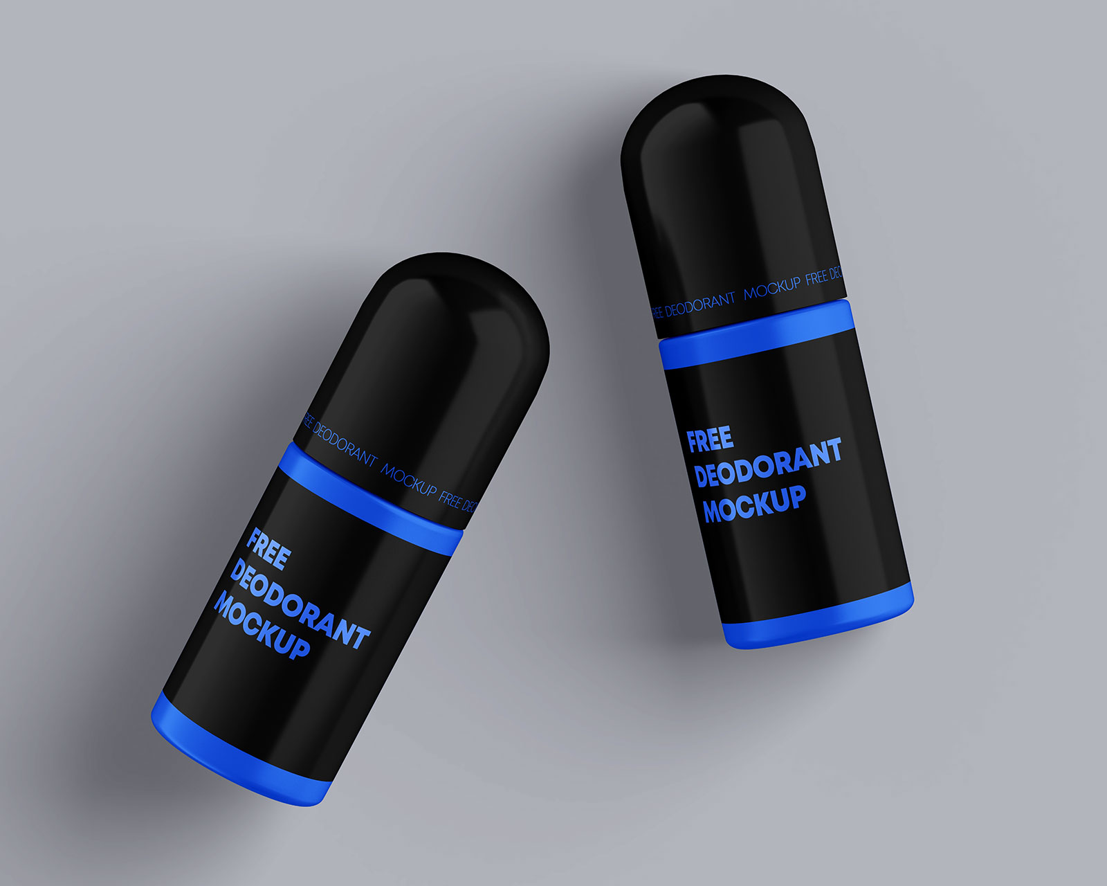 Free Men's Deodorant Bottle Mockup PSD