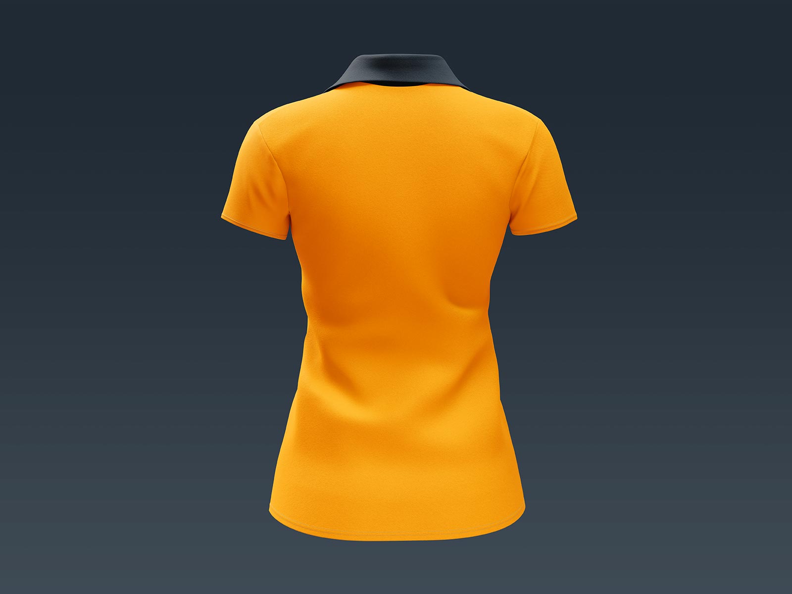 Free Women’s Polo T-Shirt Mockup PSD Set