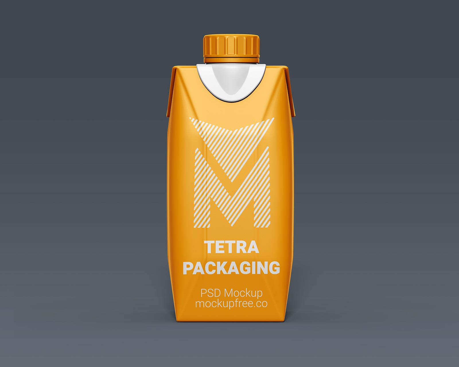 Free Tetra Milk Box Packaging Mockup PSD Set