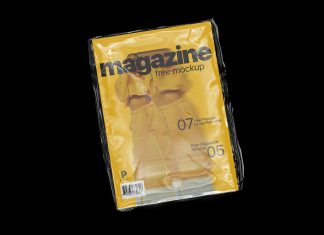 Free-Plastic-Wrapped-Magazine-Mockup-PSD