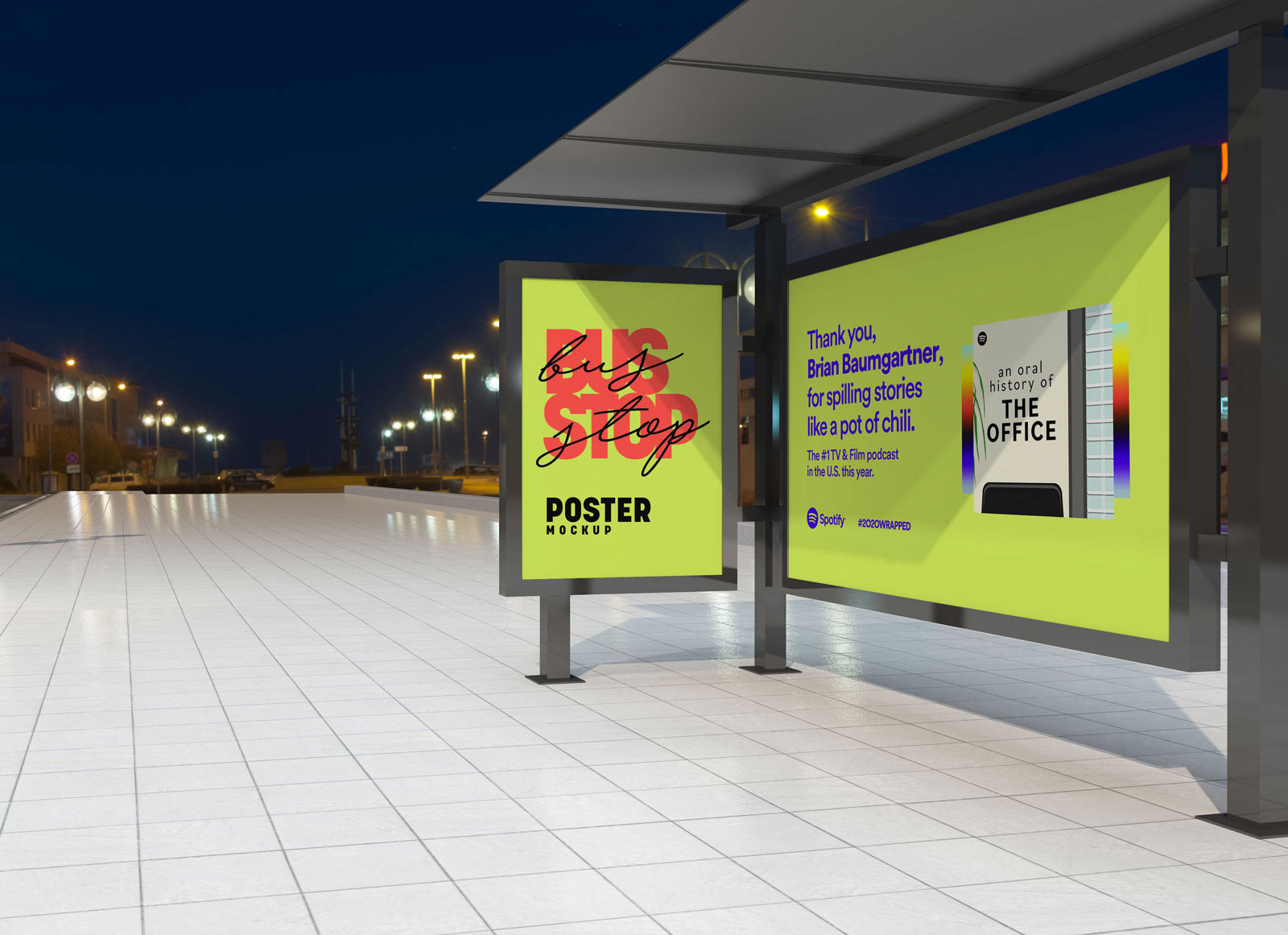Free-Bus-Stop-Posters-Mockup-PSD
