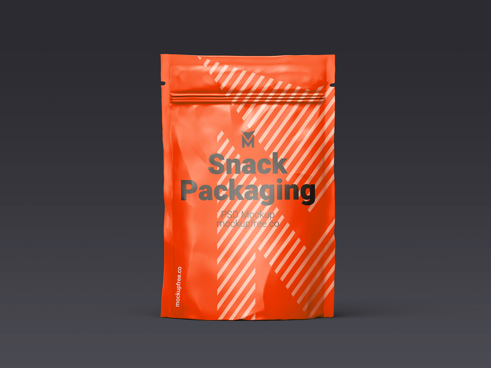Free Standing Pouch Snack Food Packaging Mockup PSD Set