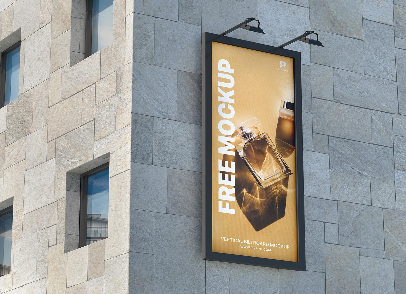 Free-Vertical-Outdoor-Advertising-Building-Billboard-Mockup-PSD