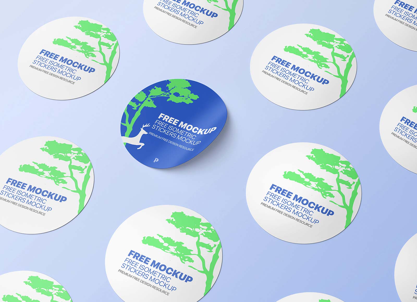 Free-Isometric-Round-Stickers-Mockup-PSD