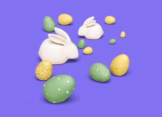 Free_Easter_Bunny-&-Eggs-Scene_Creator_Mockup-PSD