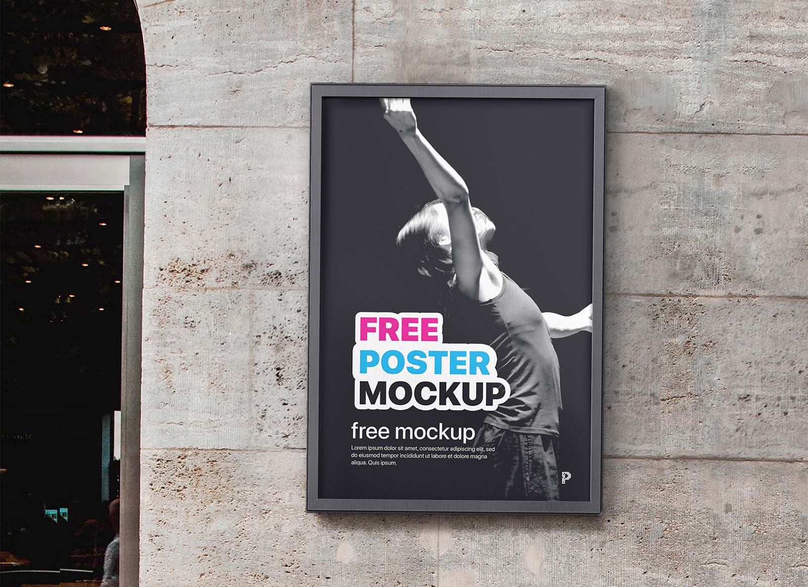 Free-City-Wall-Poster-Mockup-PSD