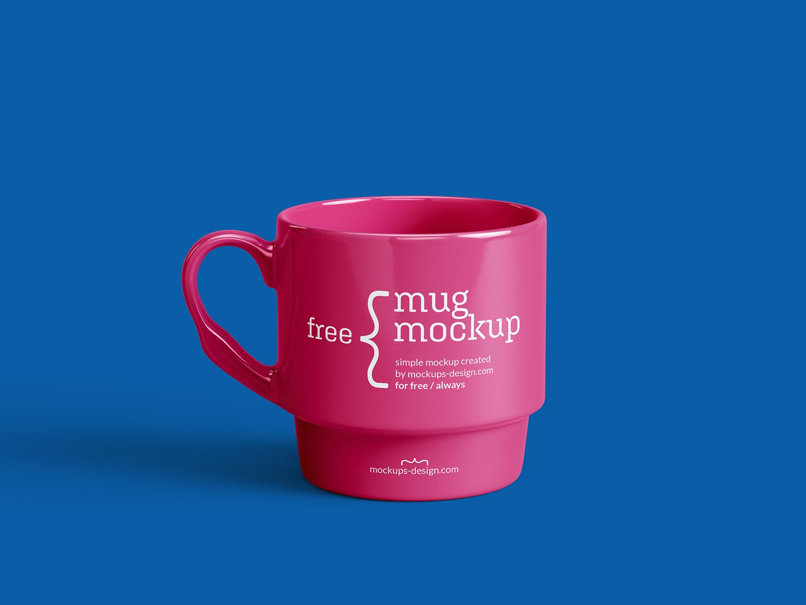 Free Classic Mug Mockup PSD Set