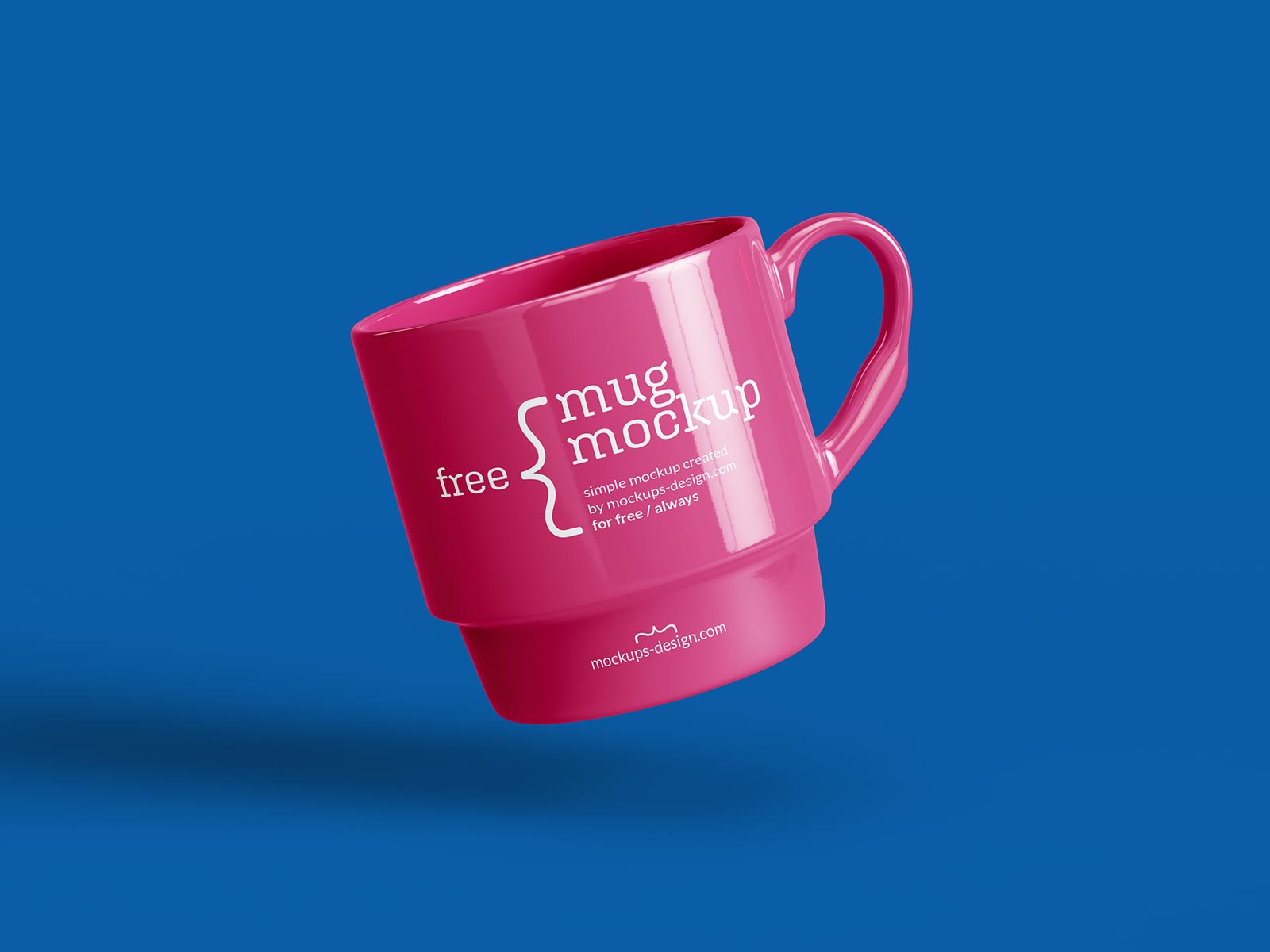 Free Classic Mug Mockup PSD Set