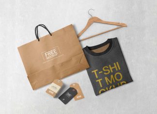 Free-T-Shirt-Branding-Mockup-PSD