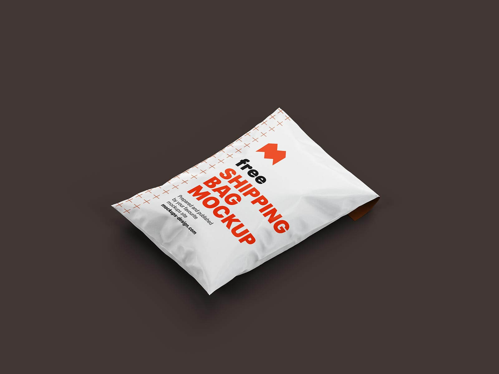 Free Shipping Mailer Bag Mockup PSD Set