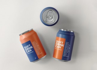 Free-Soft-Fizzy-Drink-Tin-Can-Mockup-PSD