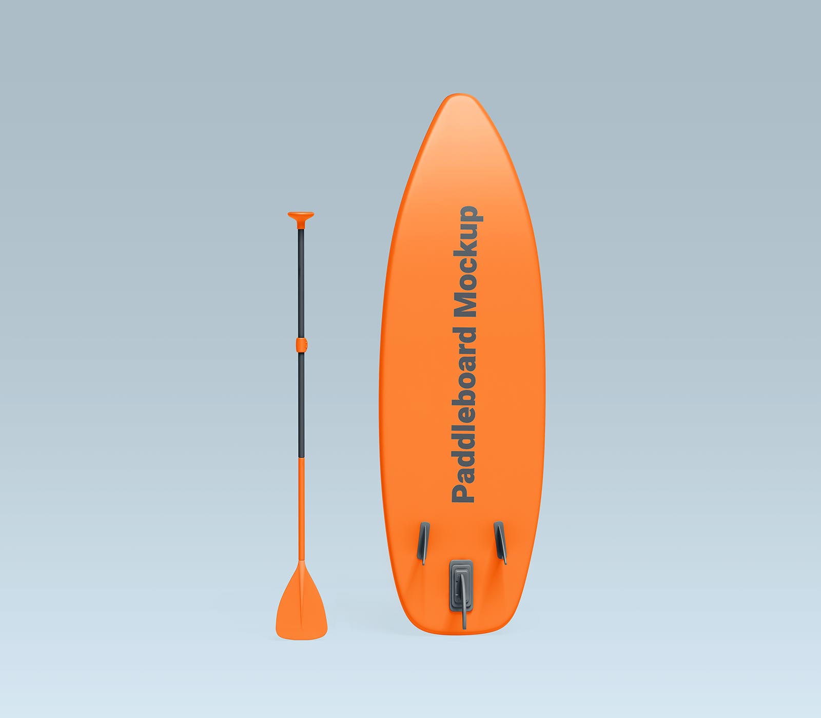 Free Stand-Up Paddle Board Mockup PSD Set
