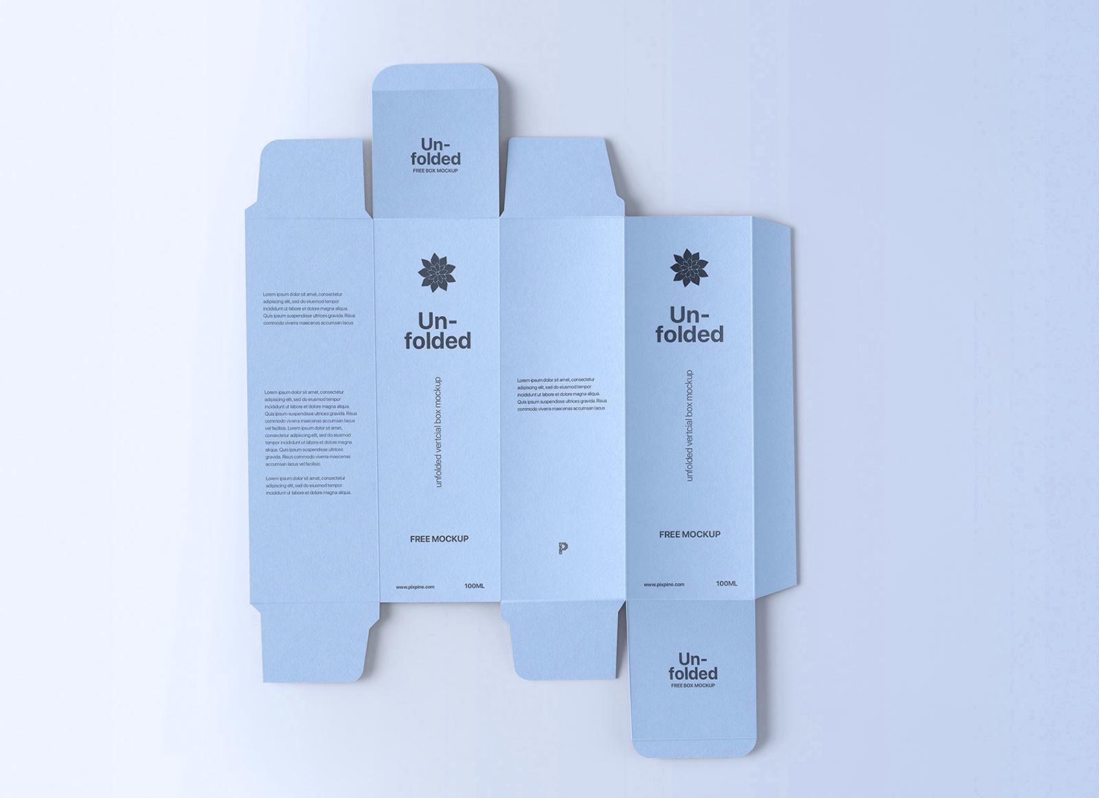 Free-Unfolded-Vertical-Packaging-Box-Mockup-PSD