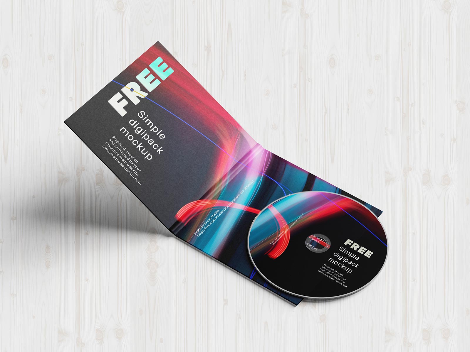 Free CD / DVD Case & Booklet Mockup PSD - Good Mockups