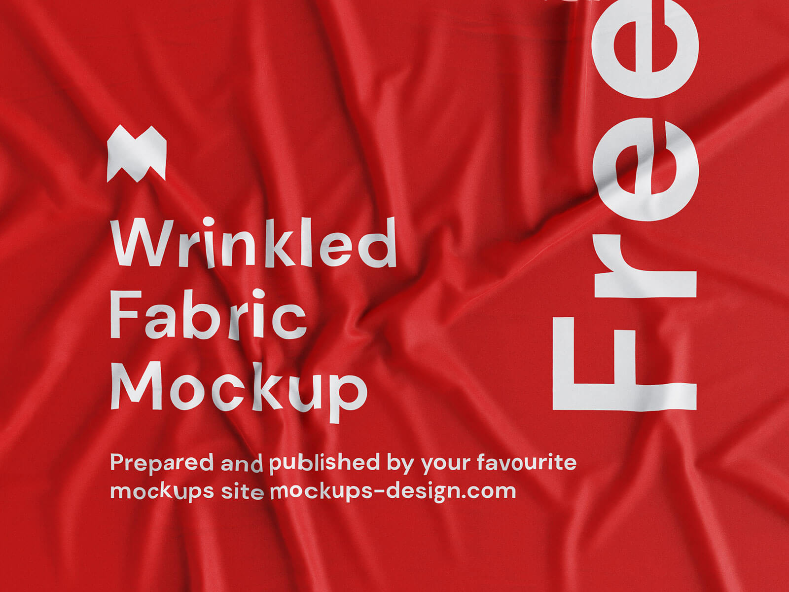 Free Wrinkled Fabric Mockup PSD Set - Good Mockups