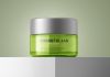 Free Cosmetic Clear Round Jar Mockup PSD