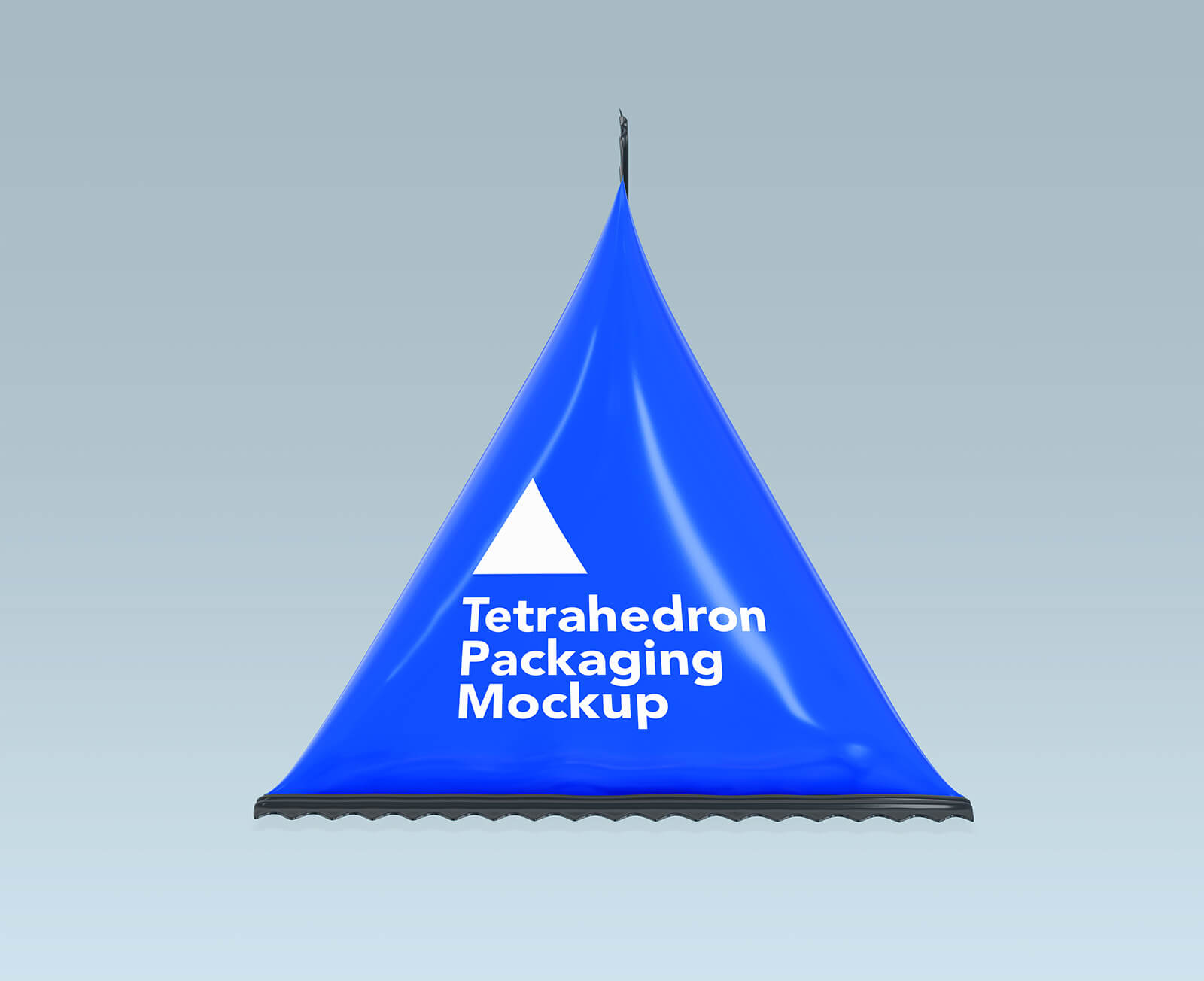 Free Tetrahedron Milk Packaging Mockup PSD Set