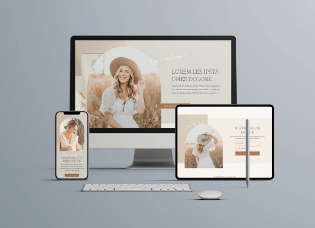 Free Responsive Website Design Mockup PSD - Good Mockups