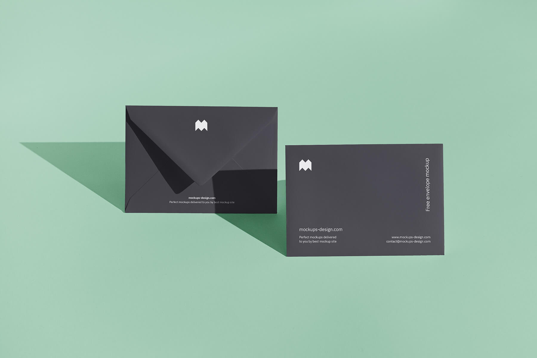 2 Free C6 Envelope Mockup PSD Files