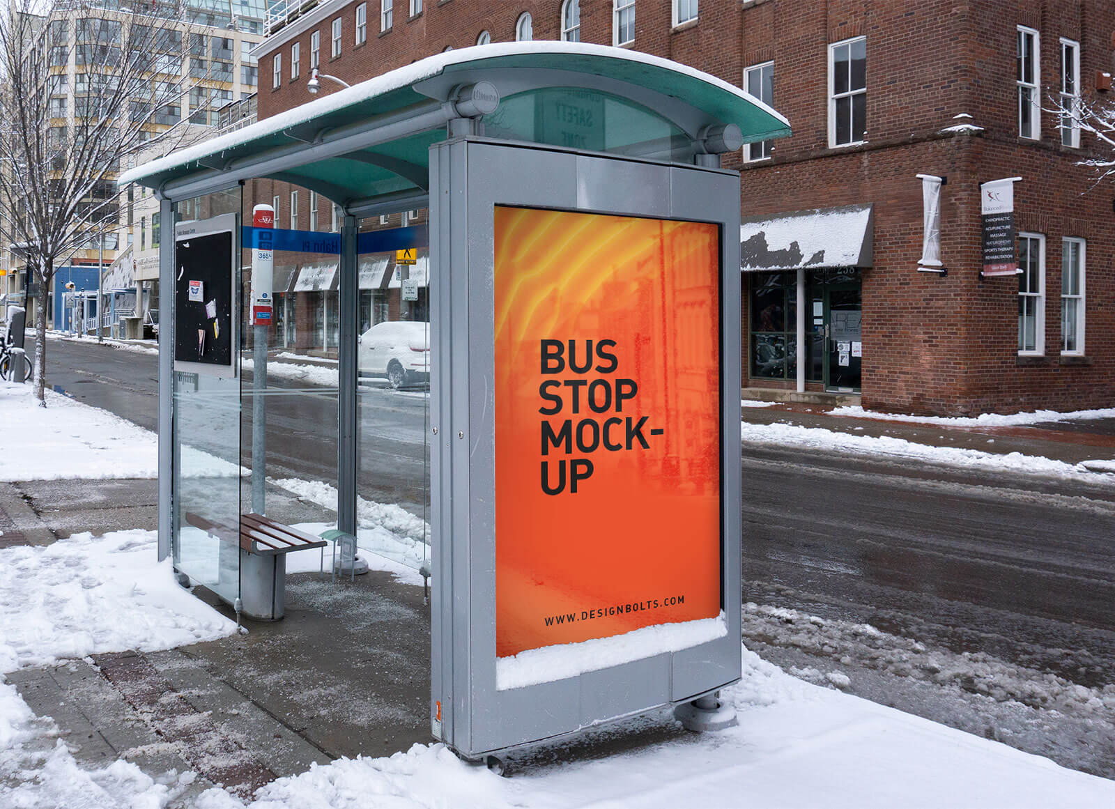 Free-Bus-Stop-in-winter-MUPI-Mockup-PSD