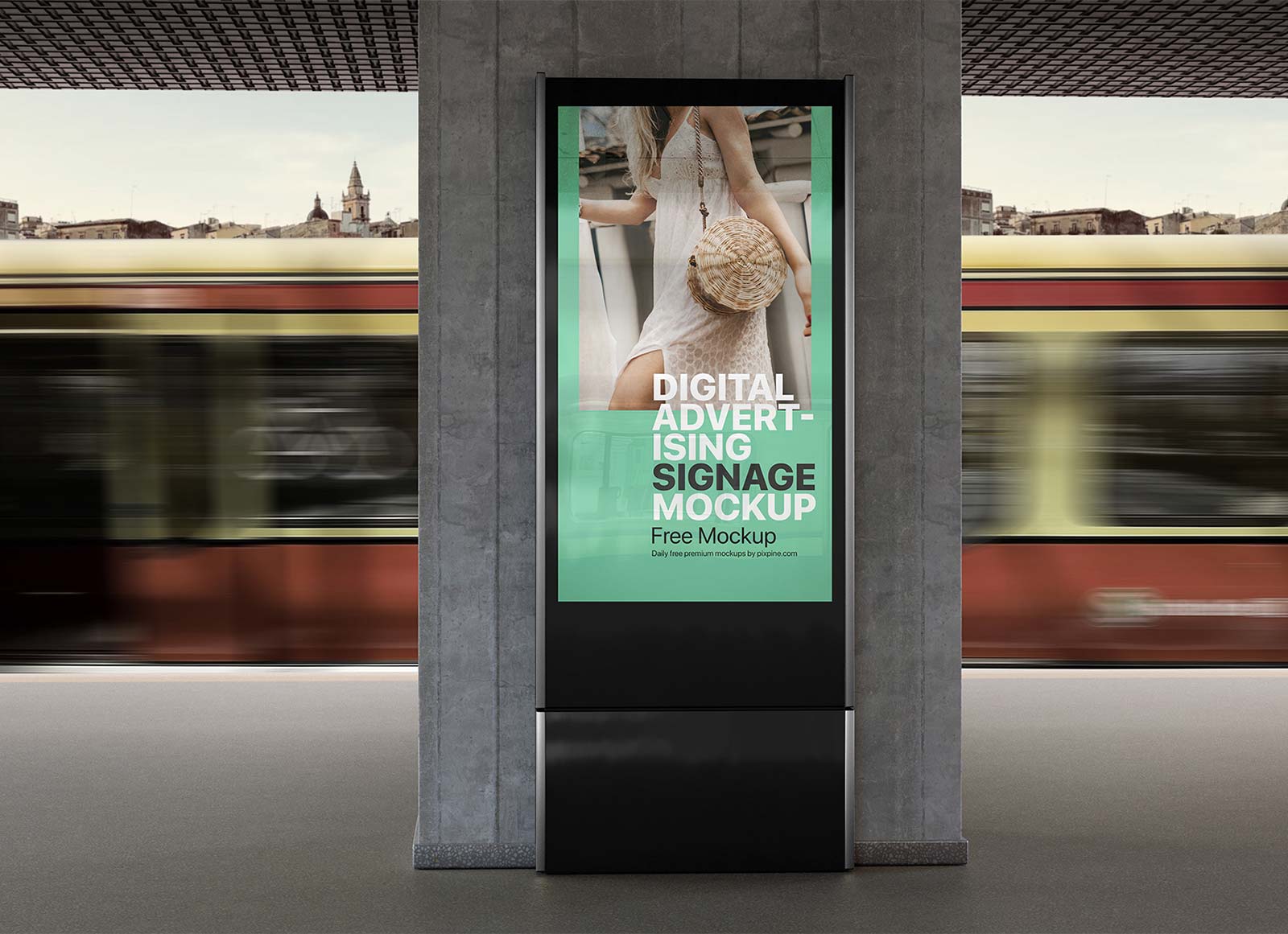 Free-Digital-Advertising-Poster-At-Subway-Mockup-PSD