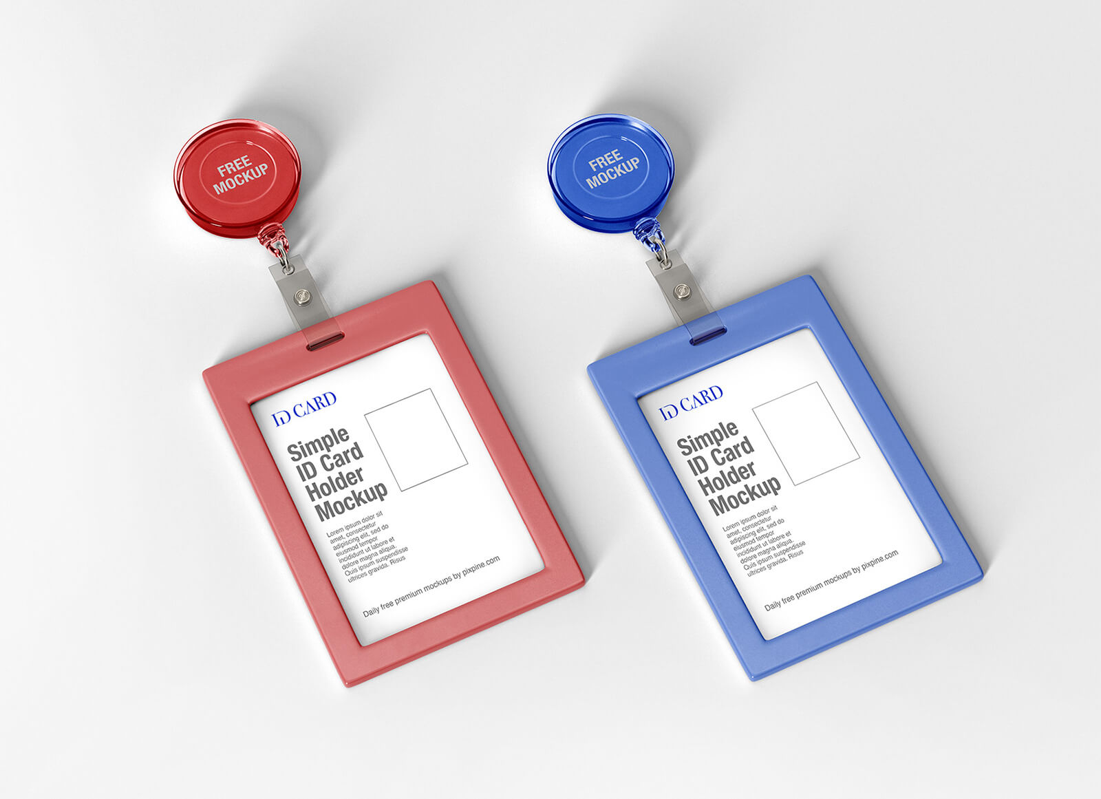 Free ID Card Holder Mockup PSD | Mockuptree