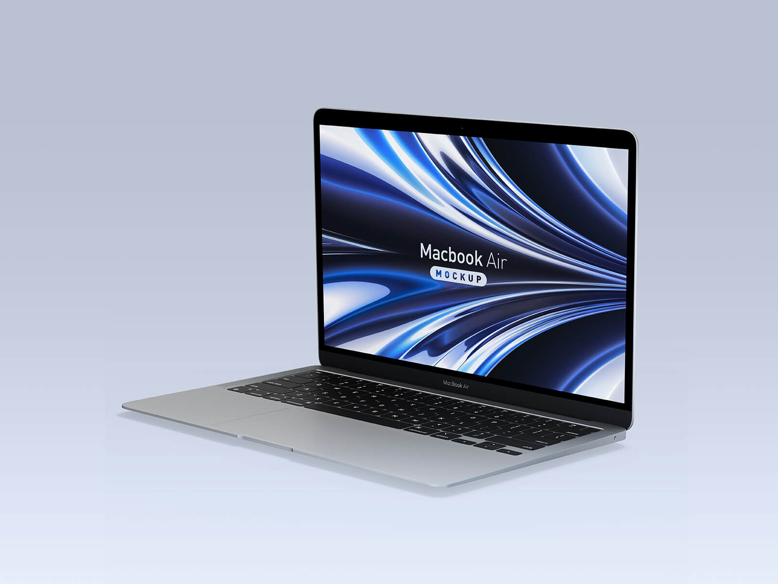 Free M1 Apple MacBook Air Mockup PSD Set - Good Mockups