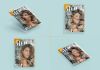 Free Transparent Foil Magazine Mockup PSD Set