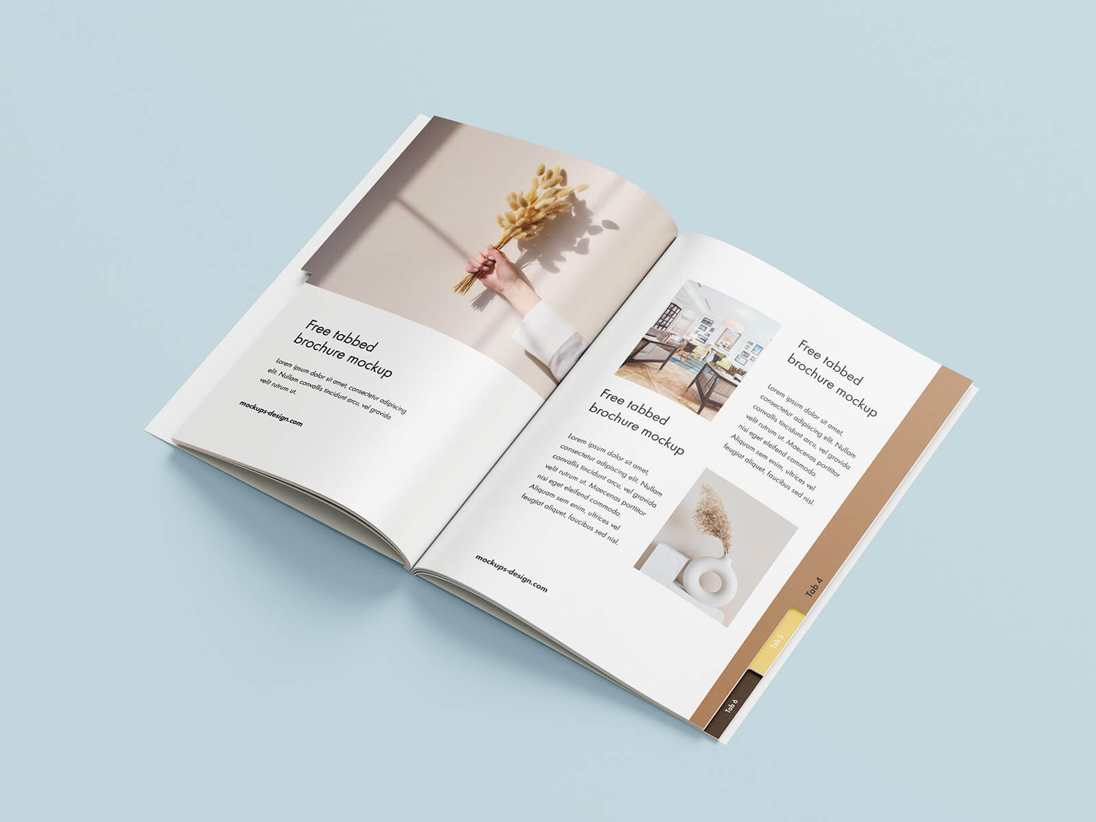 Free_Tabbed_Brochure_mockup PSD