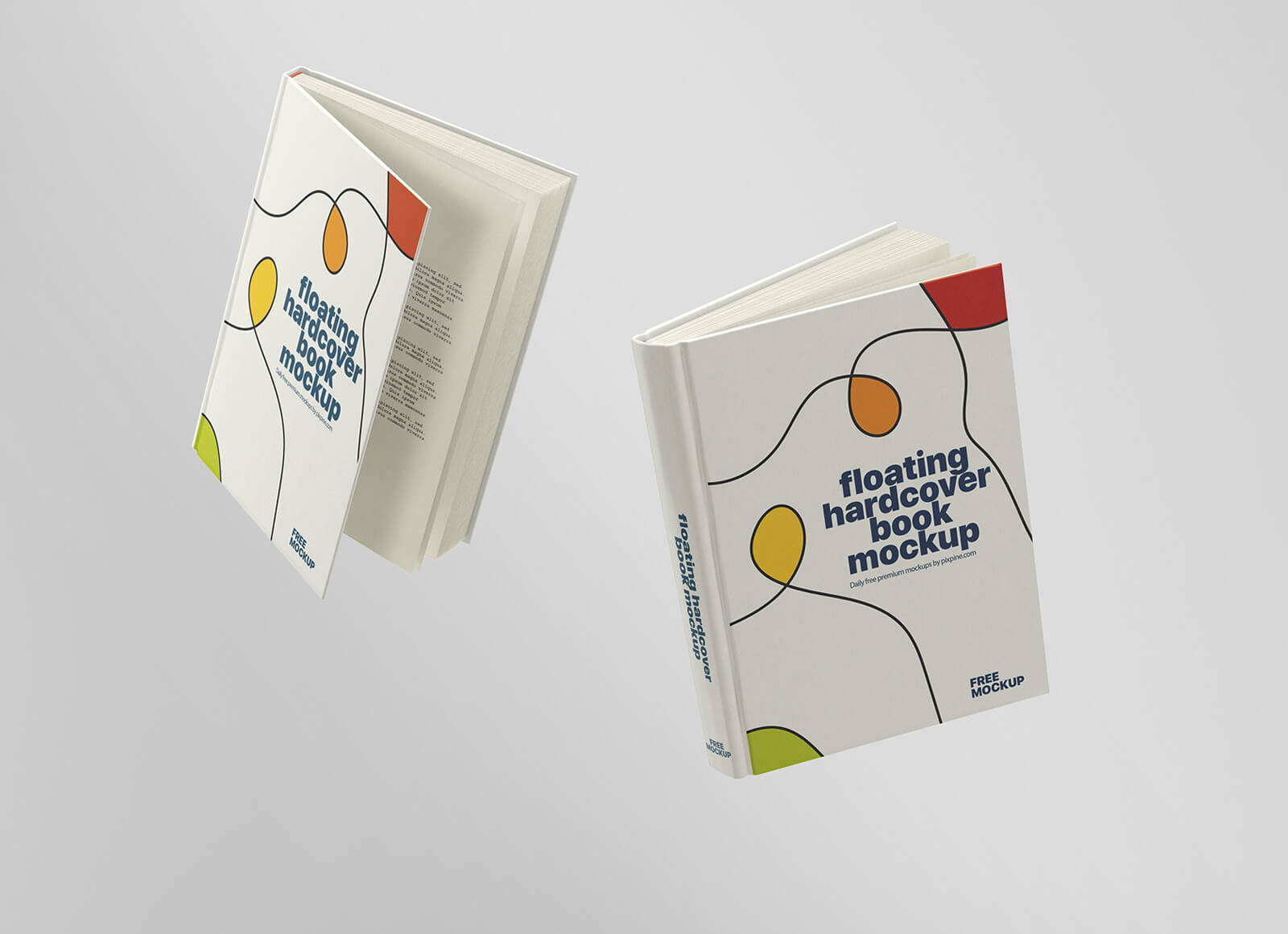 Free-Floating-Hardcover-Book-Mockup-PSD