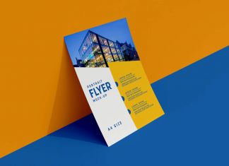 Free-Leaning-Against-Wall-Flyer-Mockup-PSD