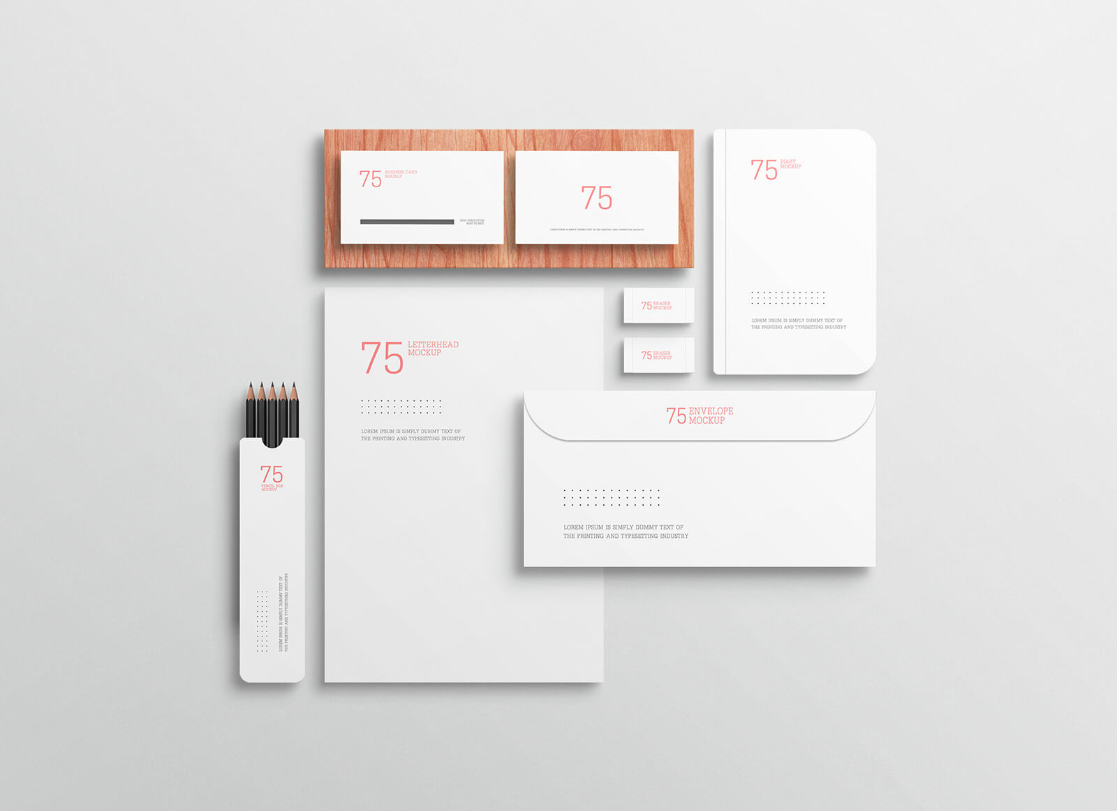 Free-Minimalist-White-Stationary-Mockup-PSD