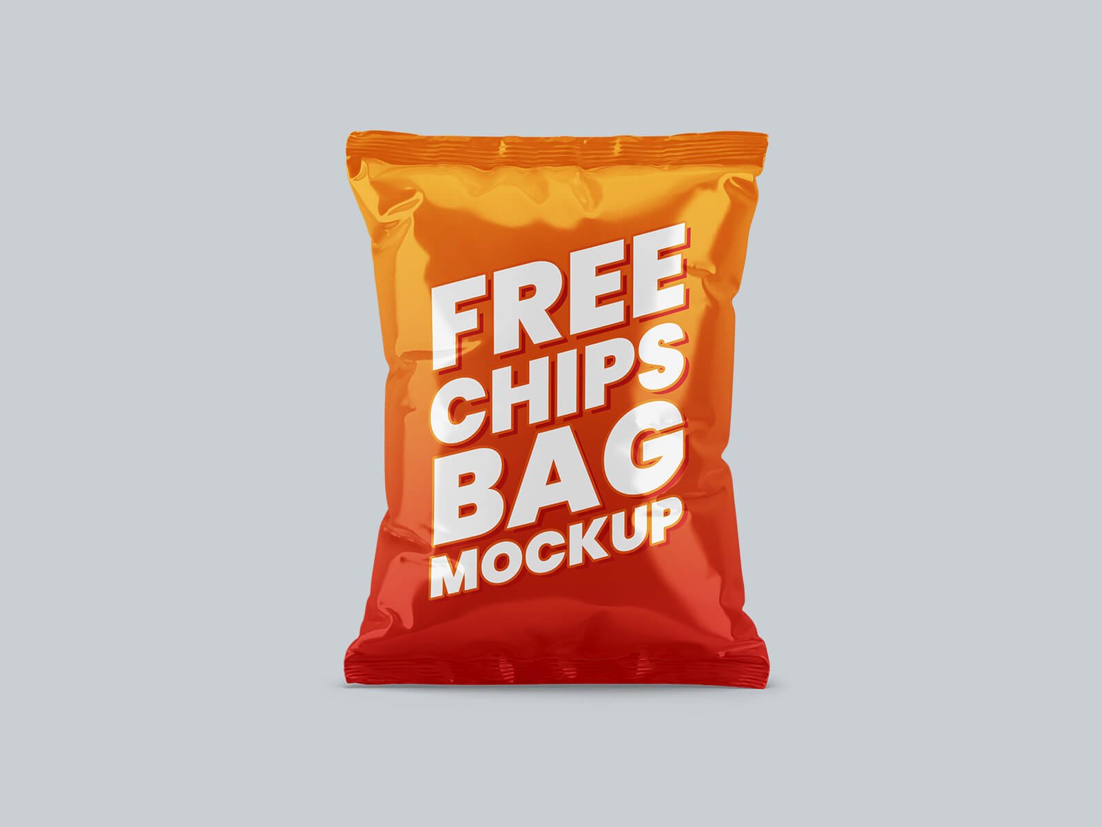 Free Potato Chips Snack Bag Mockup PSD Set - Good Mockups