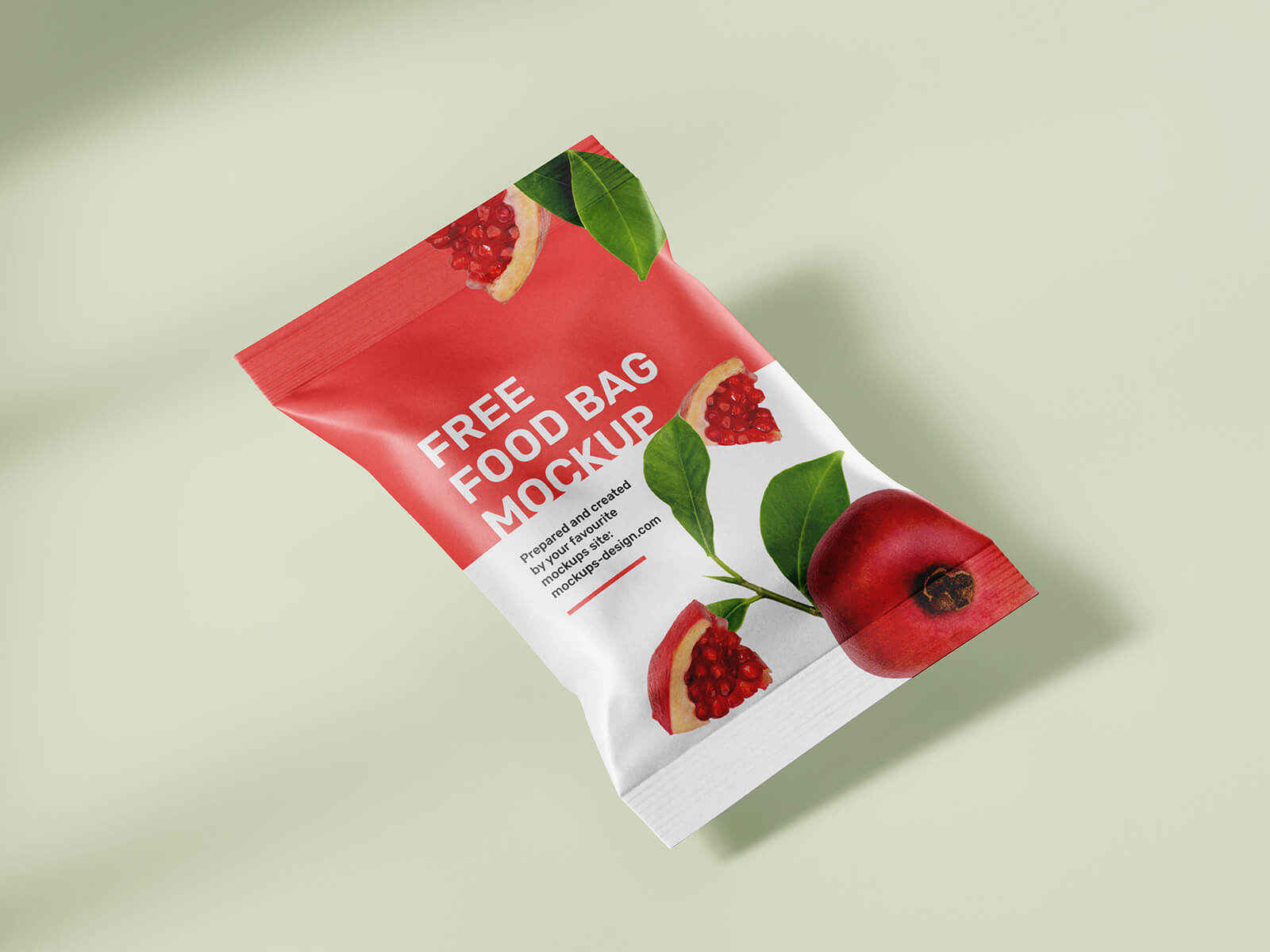 Free Snack Food Packaging Bag Mockup PSD Set