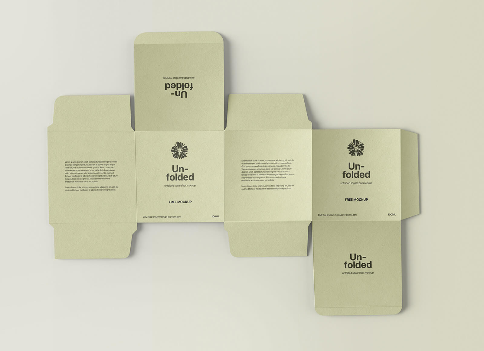 10 envelope folded deals and unfolded psd