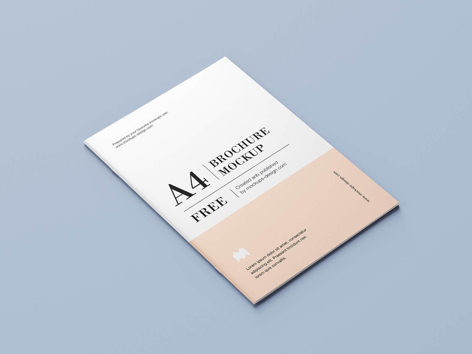 6 Free A4 Multi-Page Brochure Mockup PSD Set