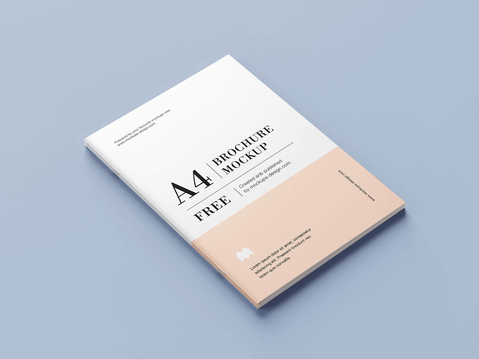 6 Free A4 Multi-Page Brochure Mockup PSD Set