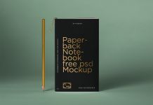 Free-Standing-Paperback-Notebook-Mockup-PSD