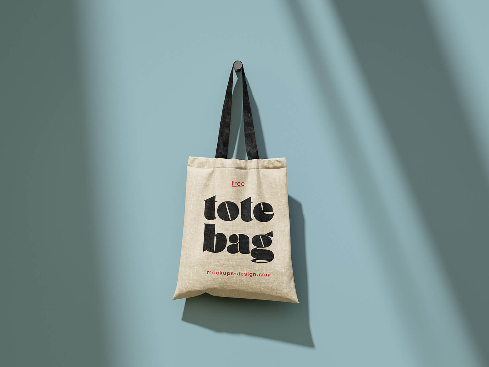 Free Canvas Tote Bag Mockup PSD Set