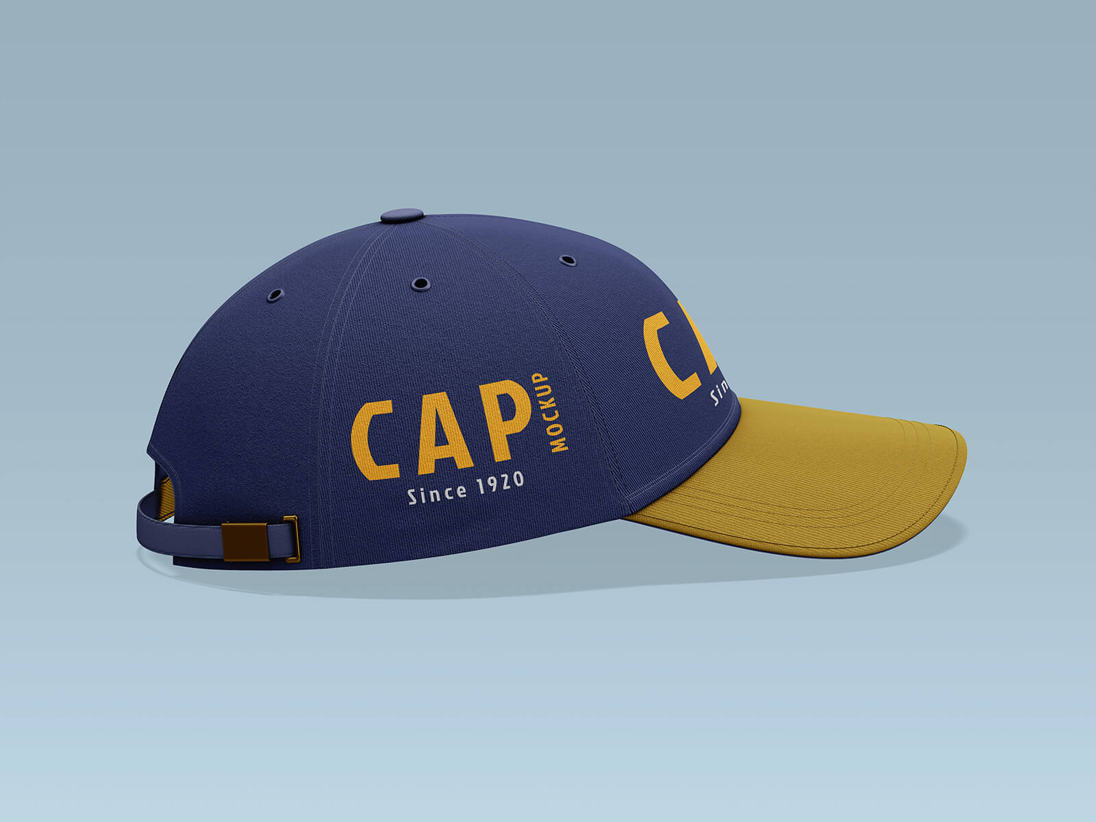 Free Baseball Cap / Hat Mockup PSD Set