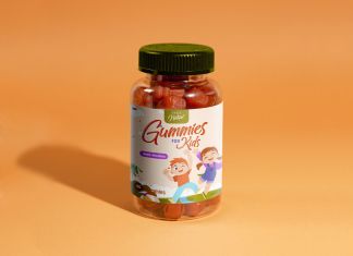 Free-Gummies-Vitamin-Bottle-Label-Mockup-PSD