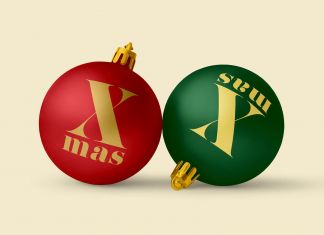 Free-Metallic-Christmas-Balls-Mockup-PSD