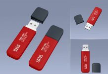 Free USB Pen Drive Mockup PSD Set (1)