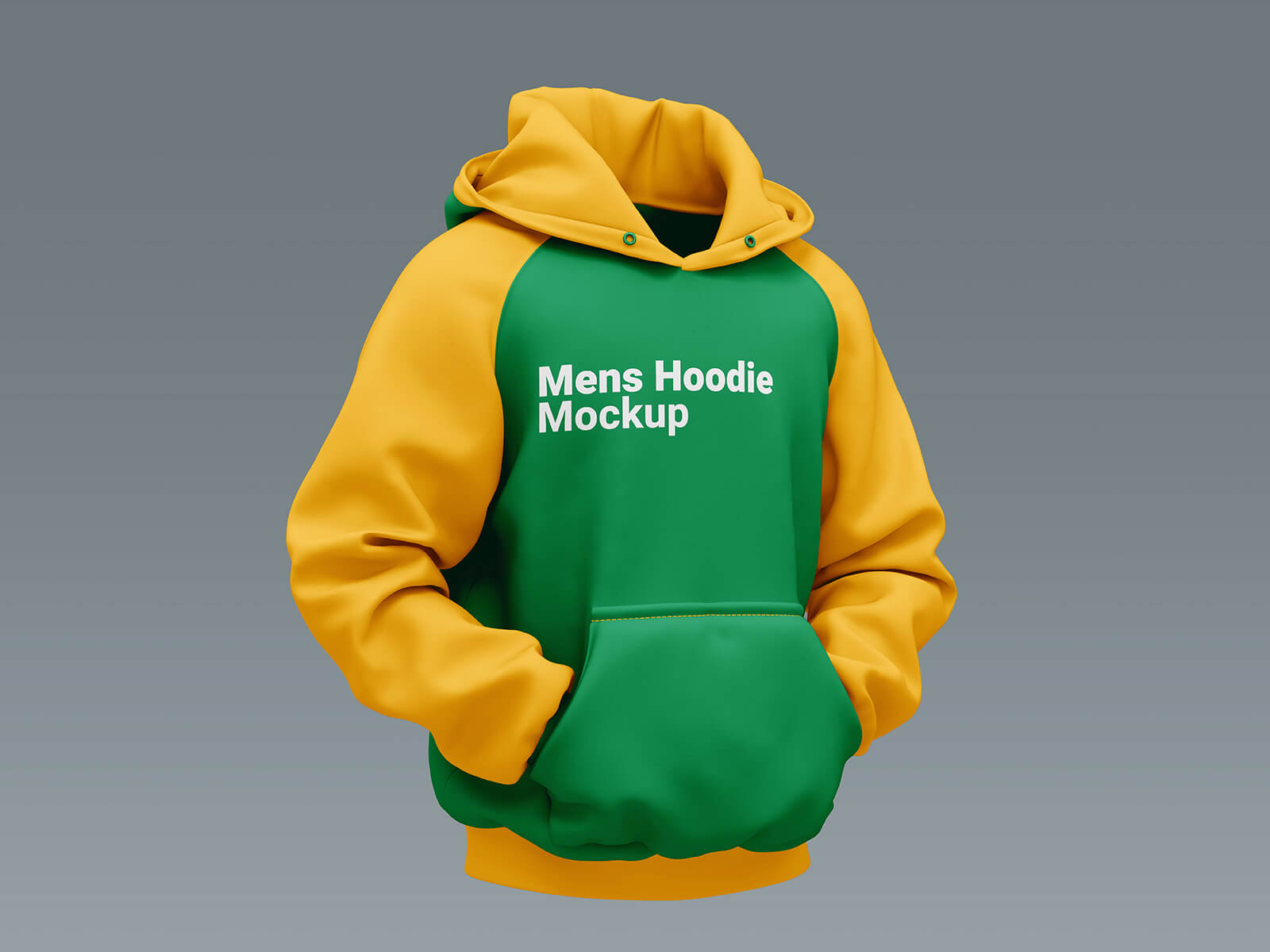 Free Men’s Hoodie Mockup PSD