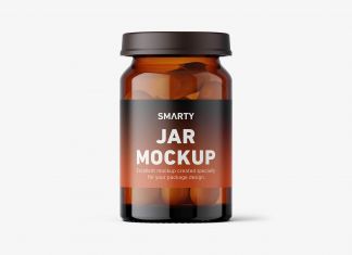 Free-Small-Amber-Glass-Capsules-Jar-Mockup-PSD