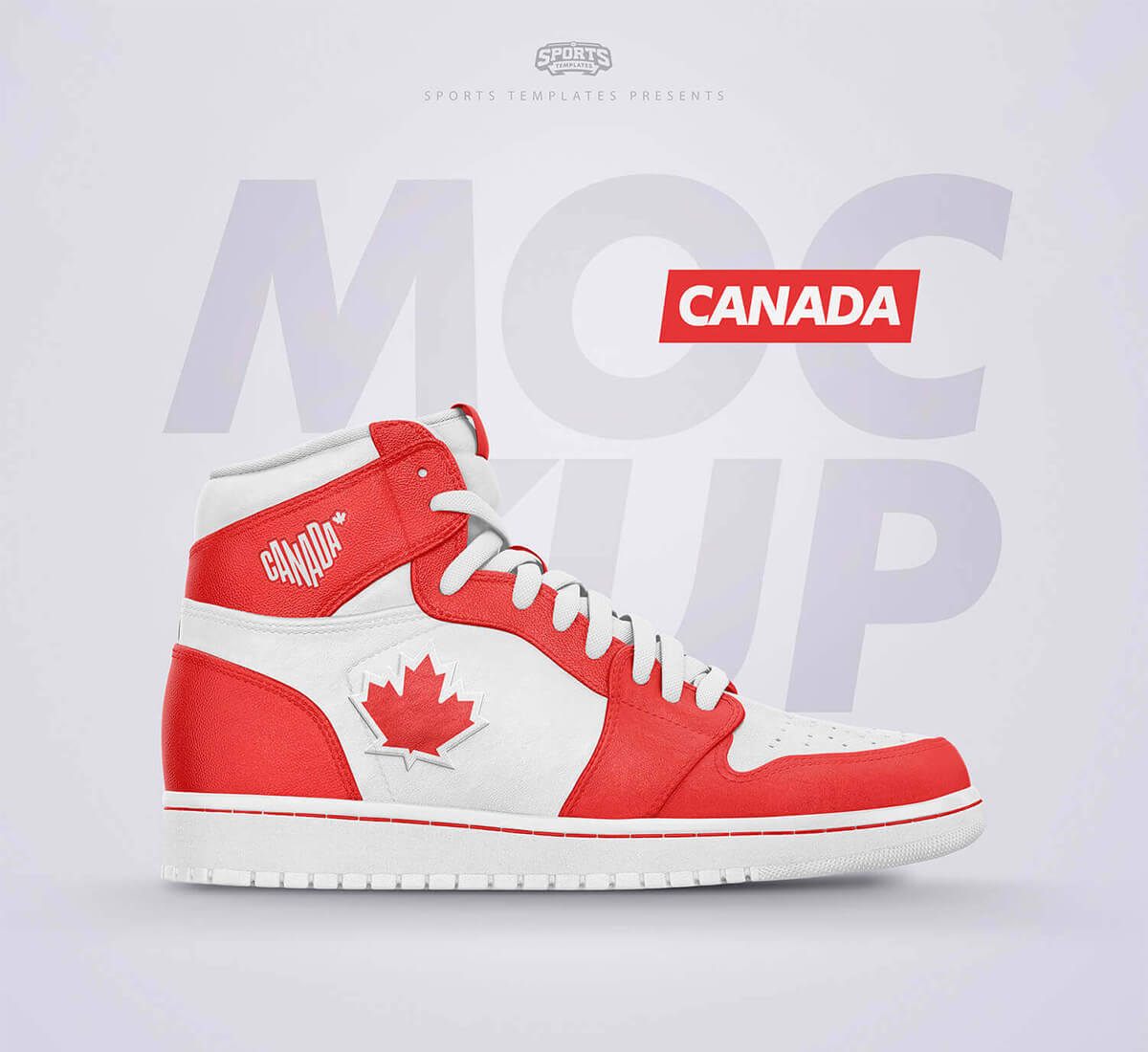 Canada-Nike-Air-Jordans-Photoshop-mockup-template