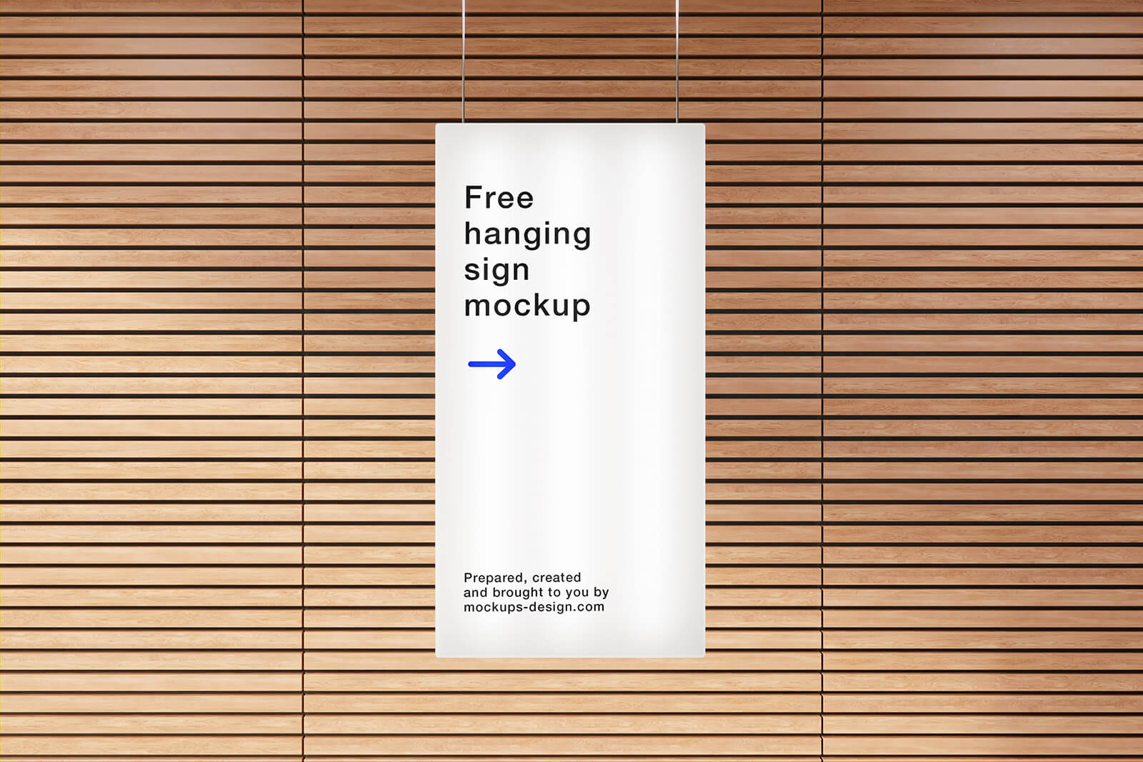 Free Illuminated Light Signage Box Mockup PSD