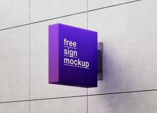 Free_Square_Sign_Mockup-PSD