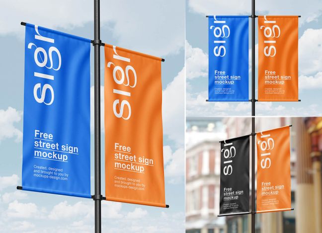 60+ Best Free Indoor / Outdoor Banner Mockups - Good Mockups